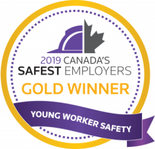 2019 Canada's safest employers young workers award